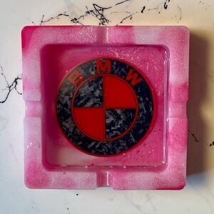 Custom BMW Logo Ashtray | Luxury Aesthetic Collectible Decor
